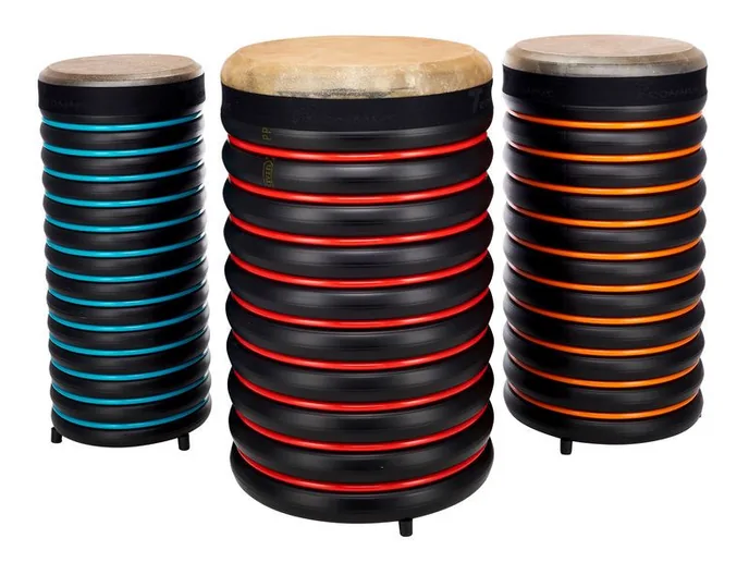 Trommus E2t Percussion Drum Set, vue de près, photo 2
