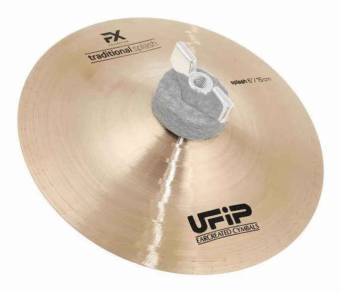 Ufip 06" FX Traditional Splash, sur fond neutre