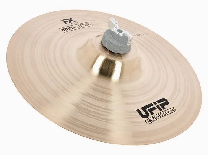 Ufip 10" FX China Splash, de face sur fond neutre