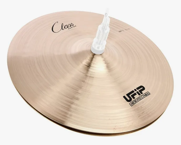 Ufip 12" Class Series Hi-Hat Medium, vue de près, de face