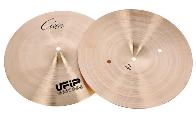 Ufip 13" Class Series Hi-Hat Medium, vue de profil, photo 3