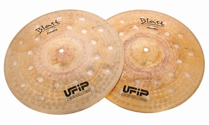 Ufip 14" Blast Extra Dry Hi-Hat, sur fond neutre, photo 2