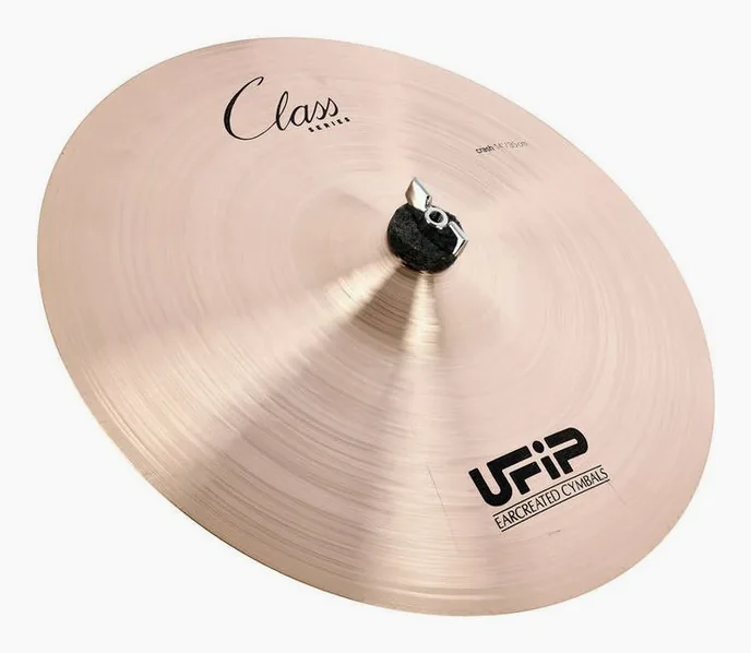 Ufip 14" Class Series Crash Medium, de face sur fond neutre