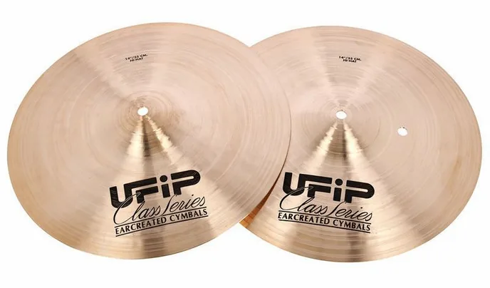 Ufip 14" Class Series Hi-Hat Medium, vue de près, photo 2