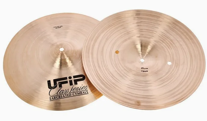 Ufip 14" Class Series Hi-Hat Medium, vue de face, photo 3