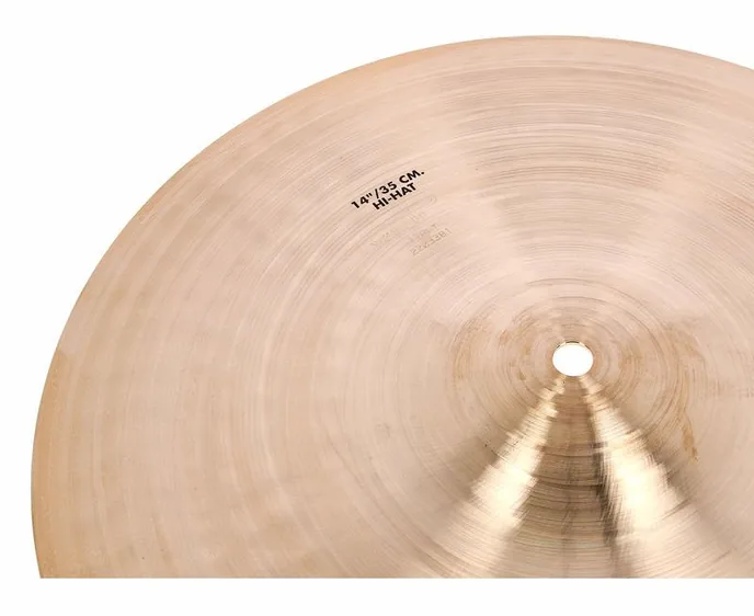 Ufip 14" Class Series Hi-Hat Medium, vue de face, photo 4