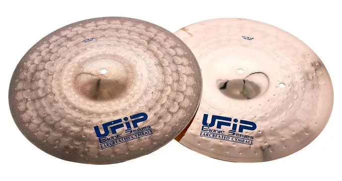 Ufip 15" Bionic Series Hi-Hat, vue de face, photo 2