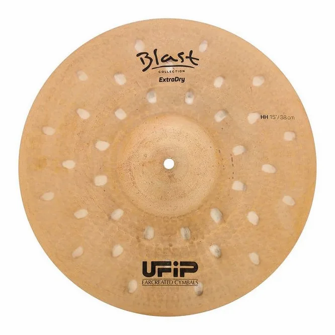 Ufip 15" Blast Extra Dry Hi-Hat, vue de près, photo 4