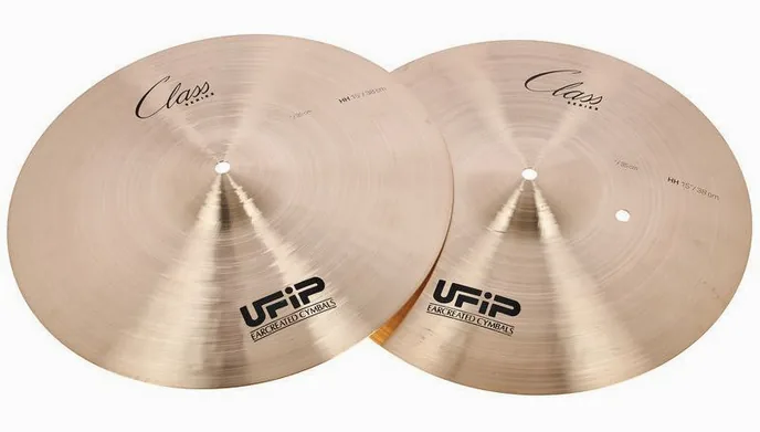 Ufip 15" Class Series Hi-Hat Medium, sur fond neutre, photo 2