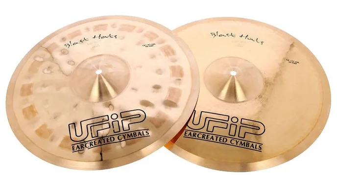 Ufip 16" Blast Series Hi-Hat, vue de profil, photo 2