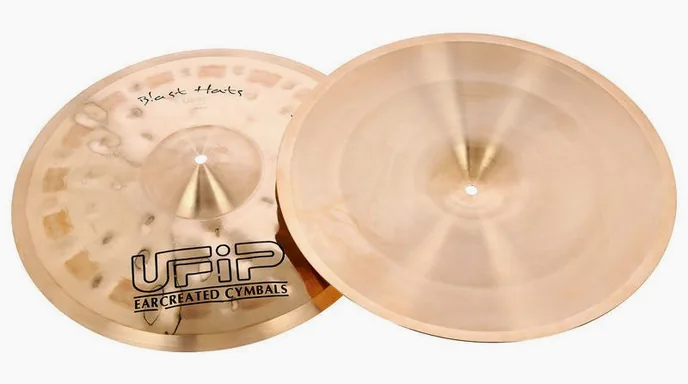 Ufip 16" Blast Series Hi-Hat, vue de profil, photo 3