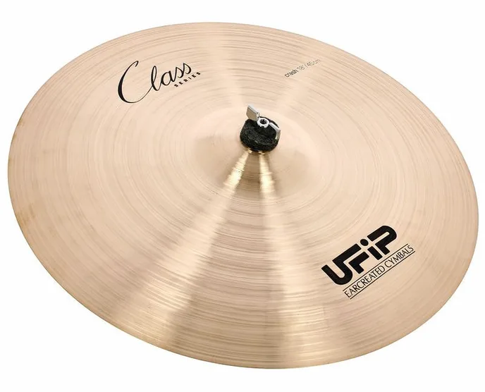 Ufip 18" Class Series Crash Medium, de face sur fond neutre