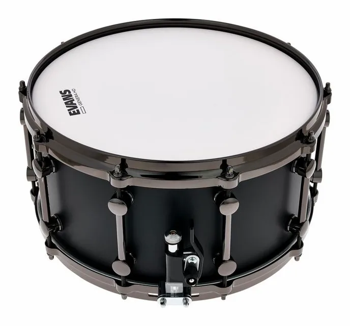 Varus 14"x07" Morpheus Snare Black, vue de dessus, photo 3