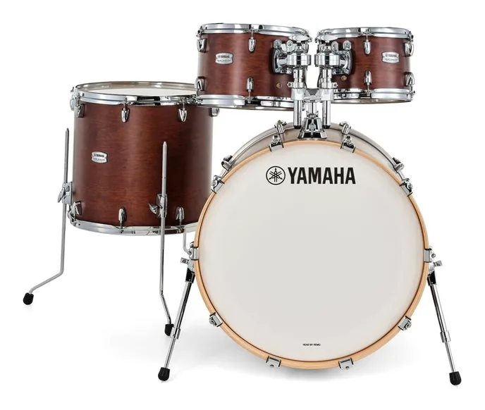Yamaha 22" Tour Custom Set Chocolate, vue de profil, photo 2