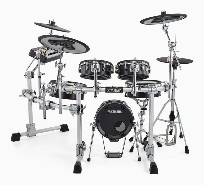Yamaha DTX10K-X Black Forest, sur fond neutre, photo 2