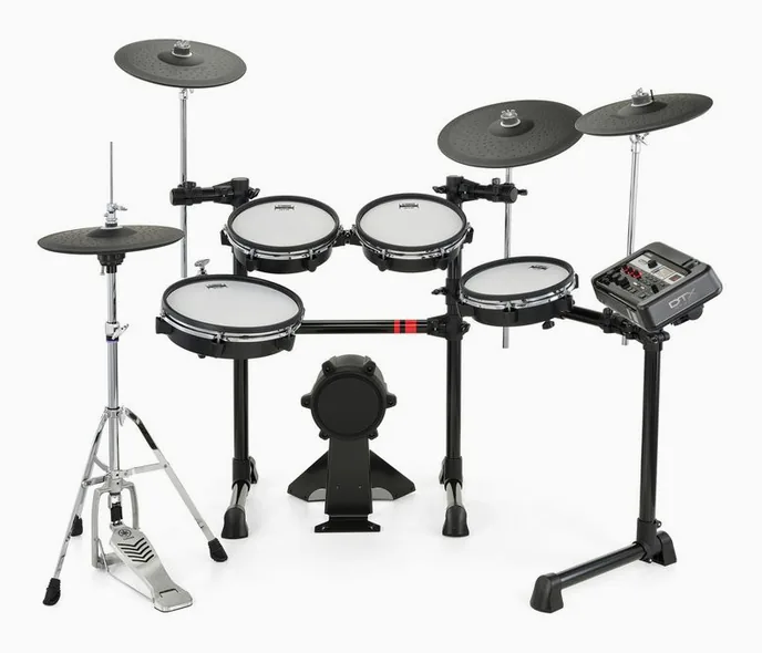 Yamaha DTX6K5-M E-Drum Set, vue de trois quarts, photo 2
