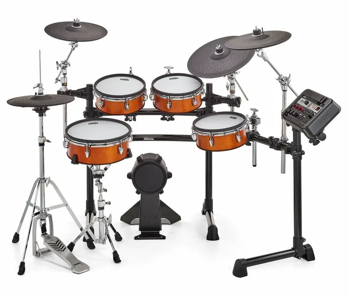 Yamaha DTX8K-M Real Wood, vue de trois quarts, photo 2