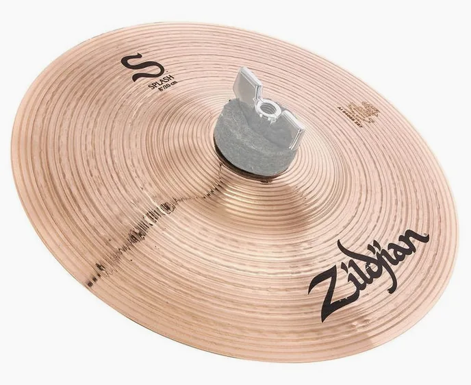 Zildjian 08" S Series Paper Thin Splash, vue de près, de face