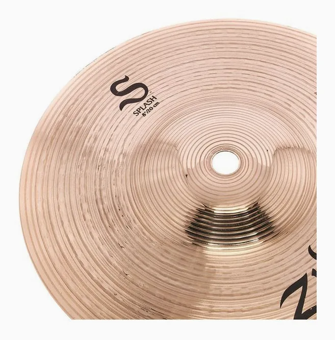 Zildjian 08" S Series Paper Thin Splash, vue de dessus, photo 3