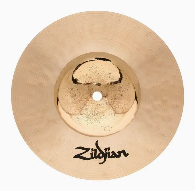 Zildjian 09" K-Custom Hybrid Splash, vue de profil, photo 3