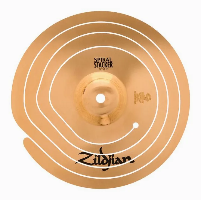 Zildjian 10" FX Spiral Stacker, sur fond neutre, photo 2