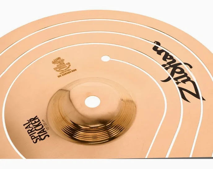 Zildjian 10" FX Spiral Stacker, vue de trois quarts, photo 4