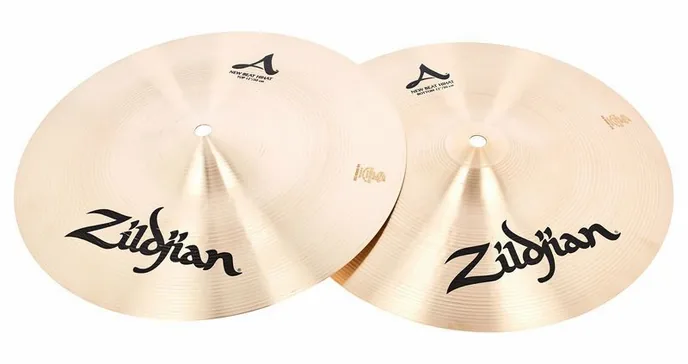 Zildjian 12" A-Series New Beat Hi-Hat, vue de trois quarts, photo 2