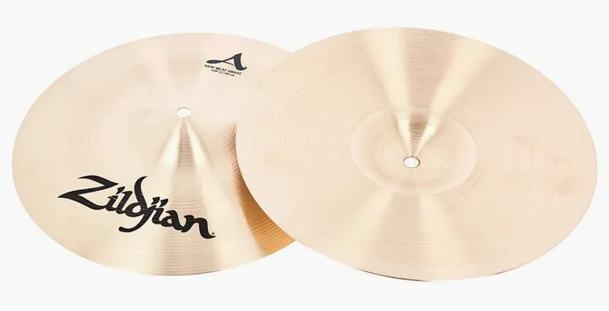 Zildjian 12" A-Series New Beat Hi-Hat, vue de trois quarts, photo 3