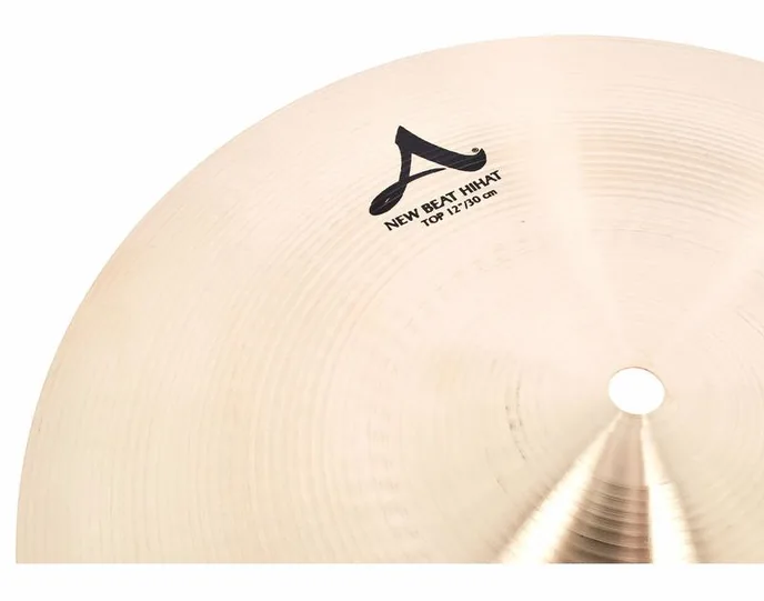 Zildjian 12" A-Series New Beat Hi-Hat, sur fond neutre, photo 4