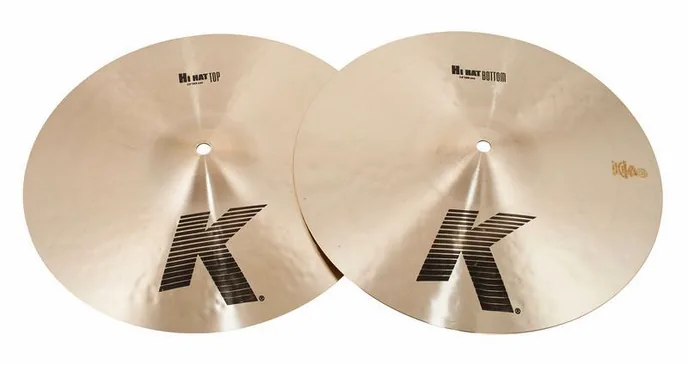 Zildjian 13" K-Series Hi-Hat, vue de dessus, photo 2