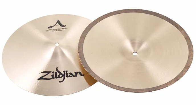 Zildjian 14" A-Series Mastersound HiHat, vue de trois quarts, photo 2