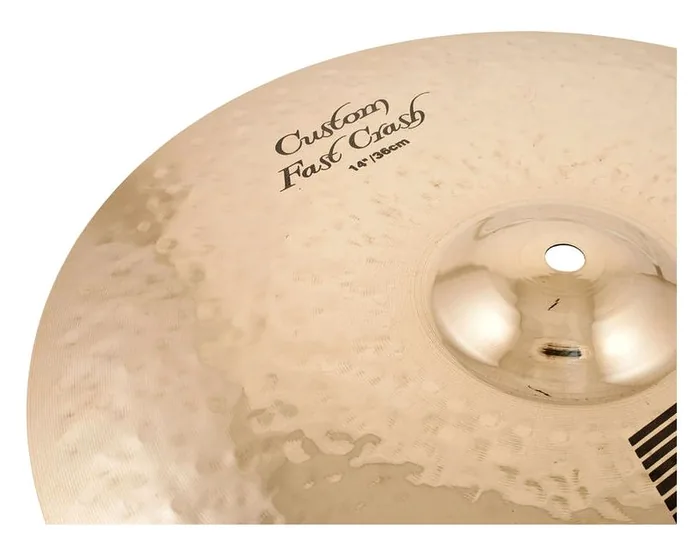 Zildjian 14" K-Custom Fast Crash, vue de dessus, photo 3