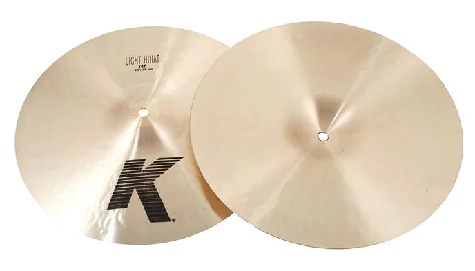 Zildjian 14" K-Series Light Hi-Hat, vue de près, photo 2