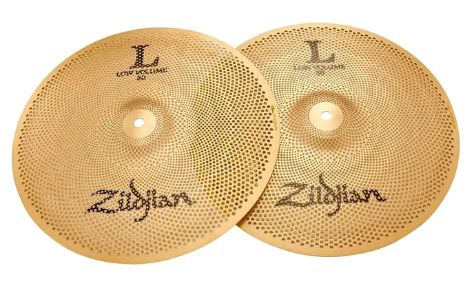 Zildjian 14" Low Volume Hi-Hat, vue de profil, photo 2