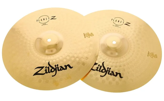 Zildjian 14" Planet Z Hi-Hat, vue de profil, photo 2