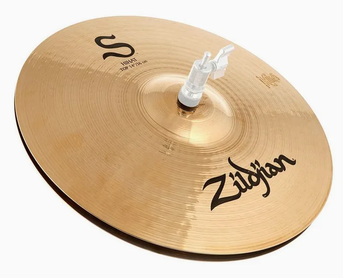 Zildjian 14" S Series Medium Hi-Hat, sur fond neutre