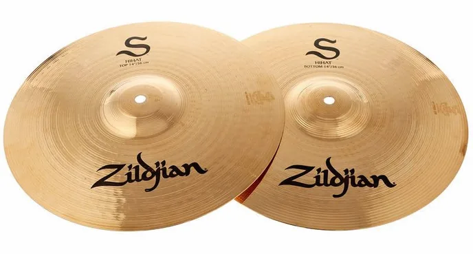 Zildjian 14" S Series Medium Hi-Hat, sur fond neutre, photo 2