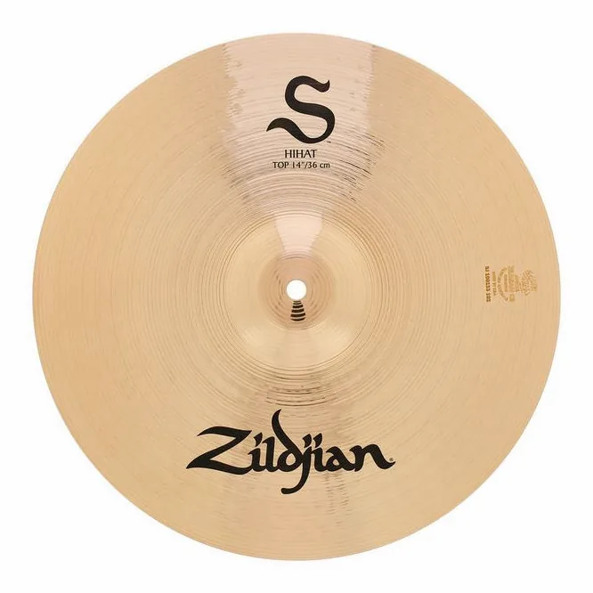 Zildjian 14" S Series Medium Hi-Hat, vue de dessus, photo 4