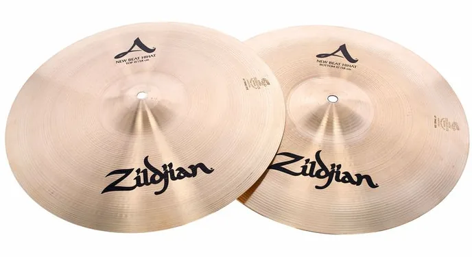 Zildjian 15" A-Series New Beat Hi-Hat, vue de profil, photo 2