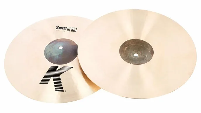 Zildjian 15" K Sweet Hats, vue de profil, photo 3