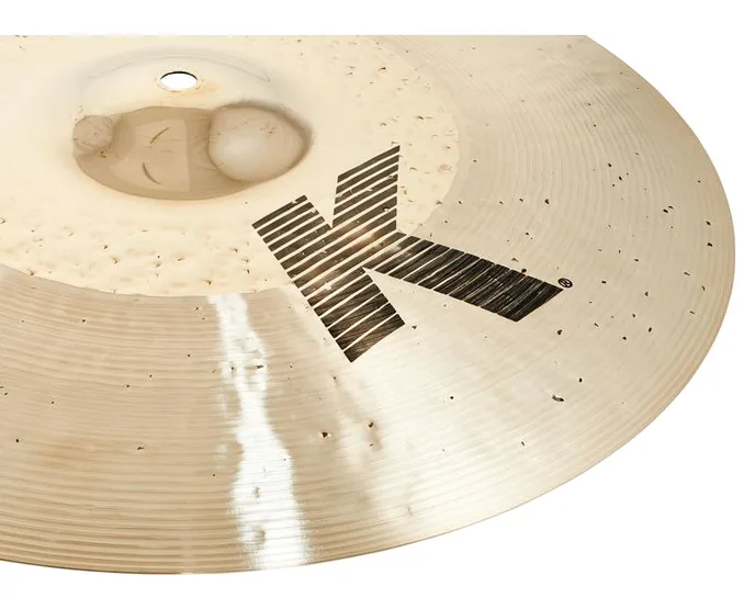 Zildjian 16" K-Custom Hybrid Crash, vue de trois quarts, photo 4