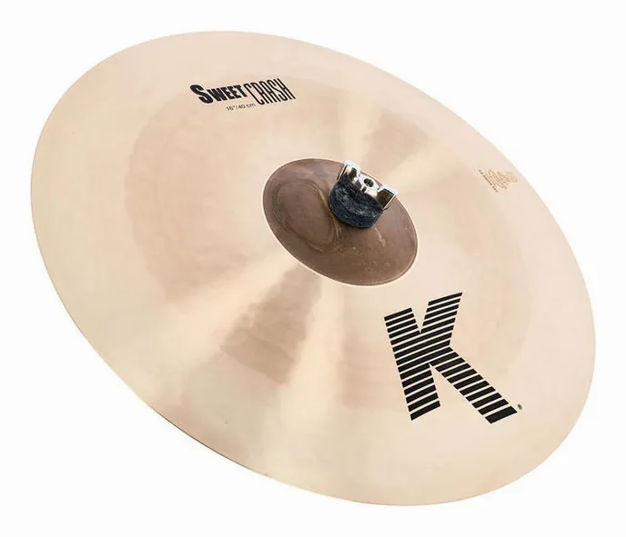 Zildjian 16" K Sweet Crash, vue de près, de face