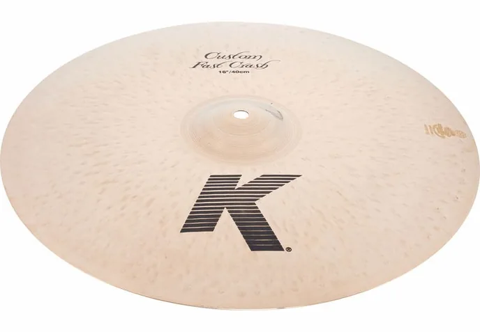 Zildjian 16" K-Custom Fast Crash, vue de près, de face