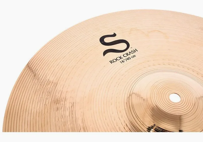 Zildjian 16" S Series Rock Crash, vue de profil, photo 4