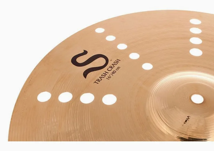 Zildjian 16" S Series Trash Crash, vue de trois quarts, photo 3