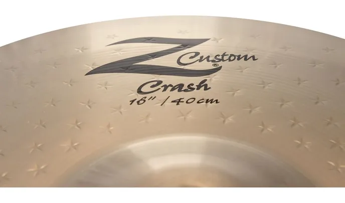 Zildjian 16" Z Custom Crash, vue de trois quarts, photo 4