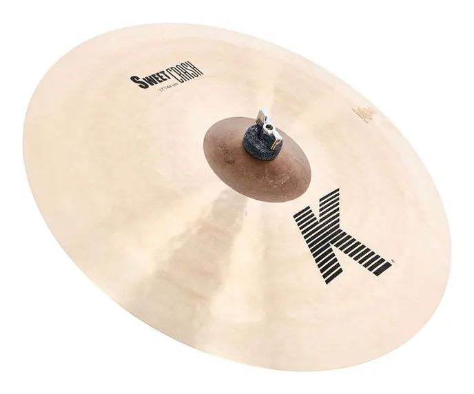Zildjian 17" K Sweet Crash, de face sur fond neutre
