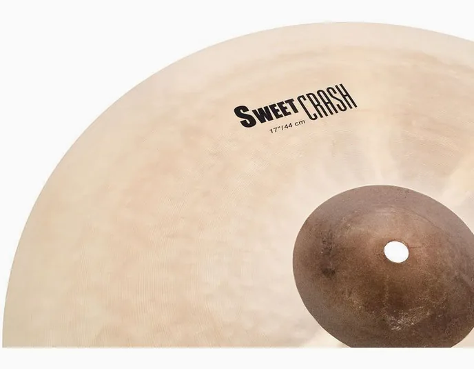 Zildjian 17" K Sweet Crash, vue de trois quarts, photo 4
