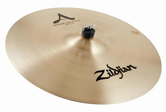 Zildjian 18" A-Series Medium Thin Crash, vue de près, de face