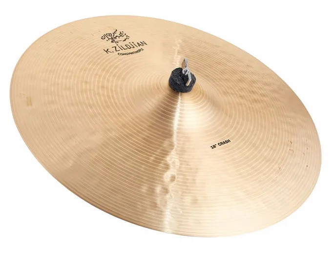 Zildjian 18" K Constantinople Crash, de face sur fond neutre